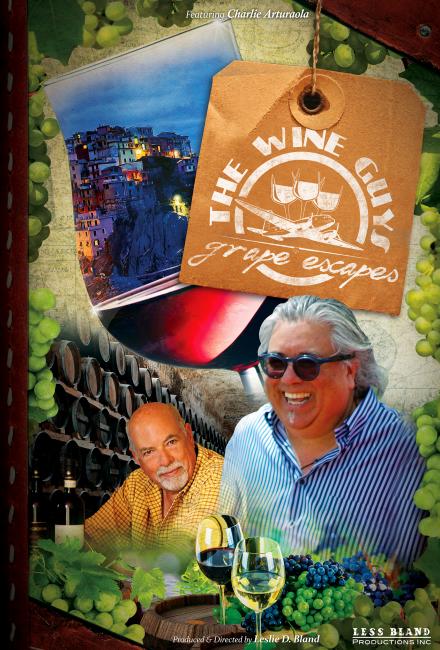 Join in the quest of wine importers and friends Michael, Chuck and Charlie, to discover the very best at romantic vineyards from around the world.
